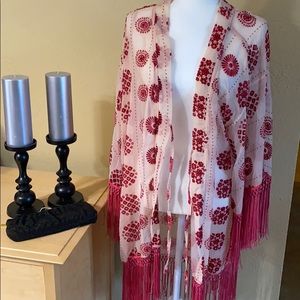 Pink kimono. Vintage